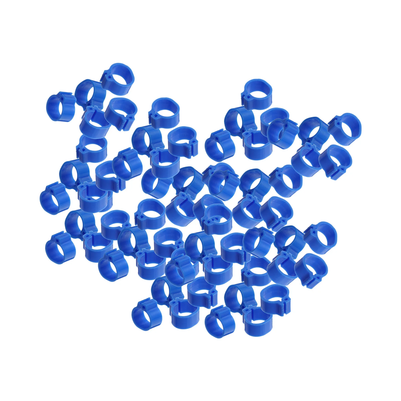 

100Pcs Pigeon Identification Rings Simple Design for Convenient Use on Birds Pigeon Foot Ring Bird Leg Rings Poultry Leg Ring