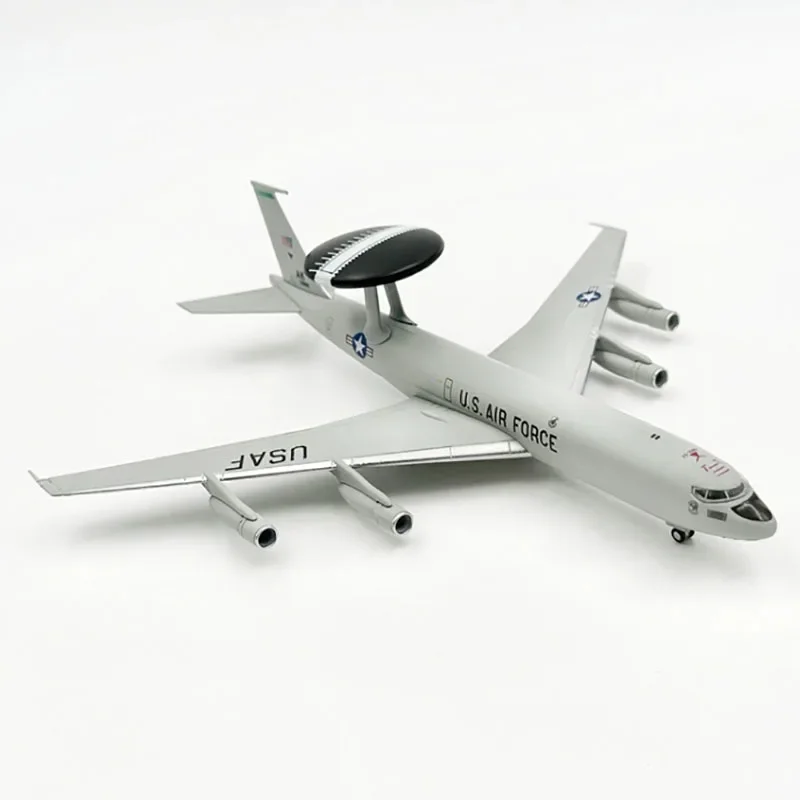 Diecast Metal 1/200 Escala E-3 E3 Sentry AWACS USAF Avião de aviso