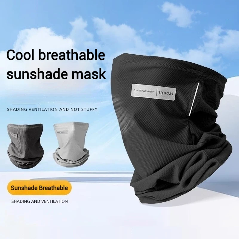 

Motorcycle Headscarf Moto Cycling Sunscreen Mask Summer Cool Balaclava Outdoor Neck Head Cover Riding Face Shield Sport Headwrap