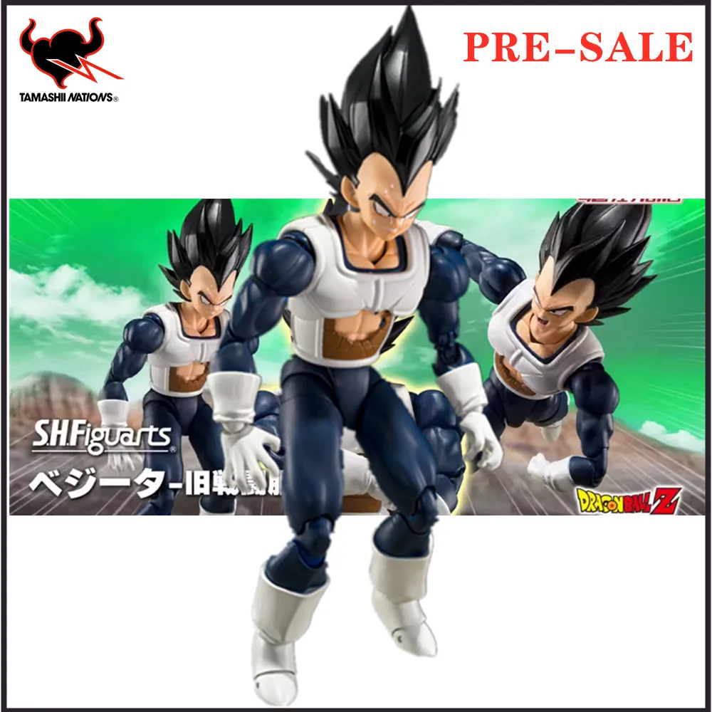 

Original Bandai Anime Figure Dragon Ball Z SHFiguarts VEGETA OLD BATTLE CLOTHES Action Figures Toys Super Saiyan Figurine Model