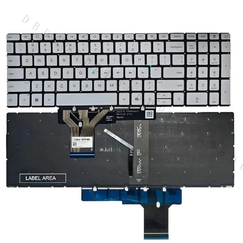 AA+New US Backlit Keyboard For HP OmniBook 3 16-BU 16-BU0007DX 16-BU0130WM 16-BU0315DX Laptop Replacement