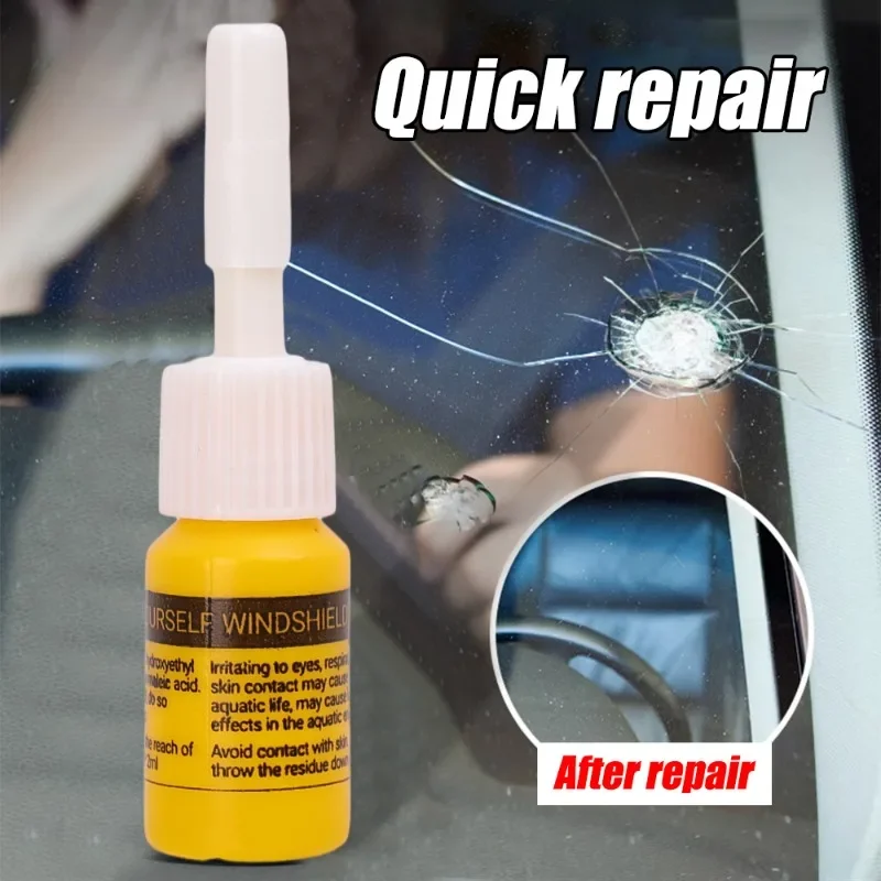 Car Windshield Cracked Repair Tool DIY Car Care Window Glass Repair Kit Glass Curing Glue Auto Glass Scratch Crack Restore Tool