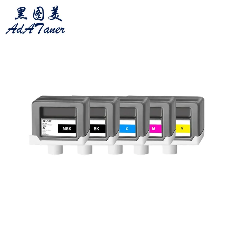 

330 мл PFI307 PFI 307 PFI-307 Премиальный струйный картридж для Canon imagePROGRAF iPF830 iPF840 iPF850 iPF 830 840 850 мфp PHK C