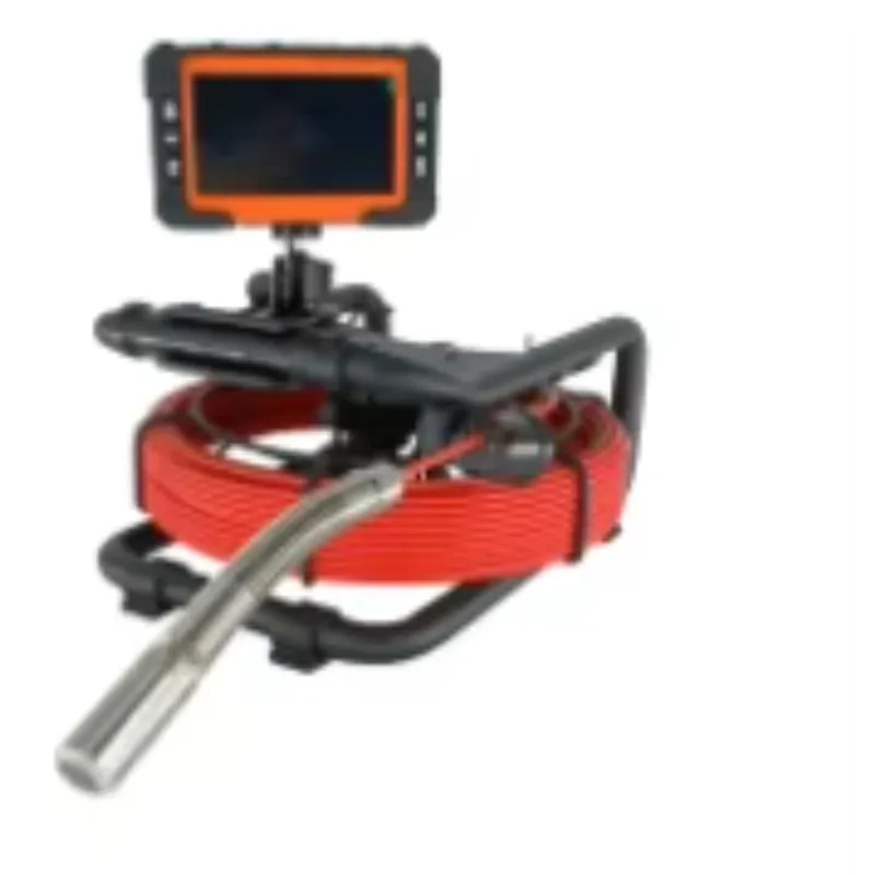 Kanalisation Abfluss Abwasser Entwässerung HD Rohrinspektion CCTV Qy6565 (10 m) Durchmesser. 5, m Kabel 21 mm mit 5 Zoll geteiltem