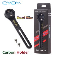 CYDY Carbon Garmin Mount Edge 130 200 520 Bicycle Computer Holder Bryton Rider 320 420 Cycling Bike light laser lamp Clip Camera