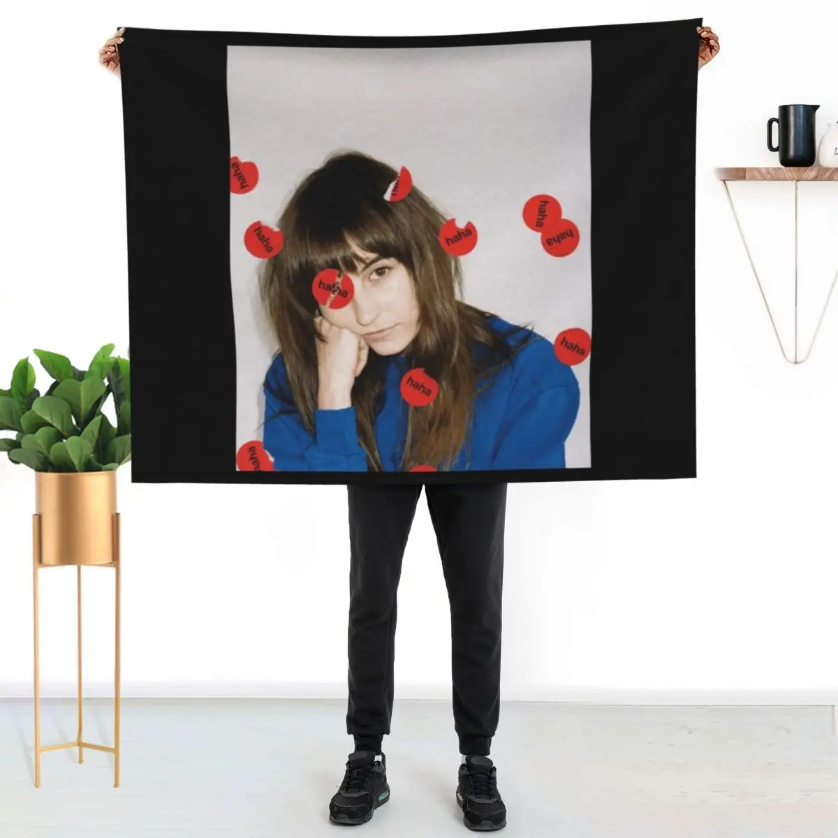 

faye webster Throw Blanket Soft Comfort Blanket for Reading Watching TV