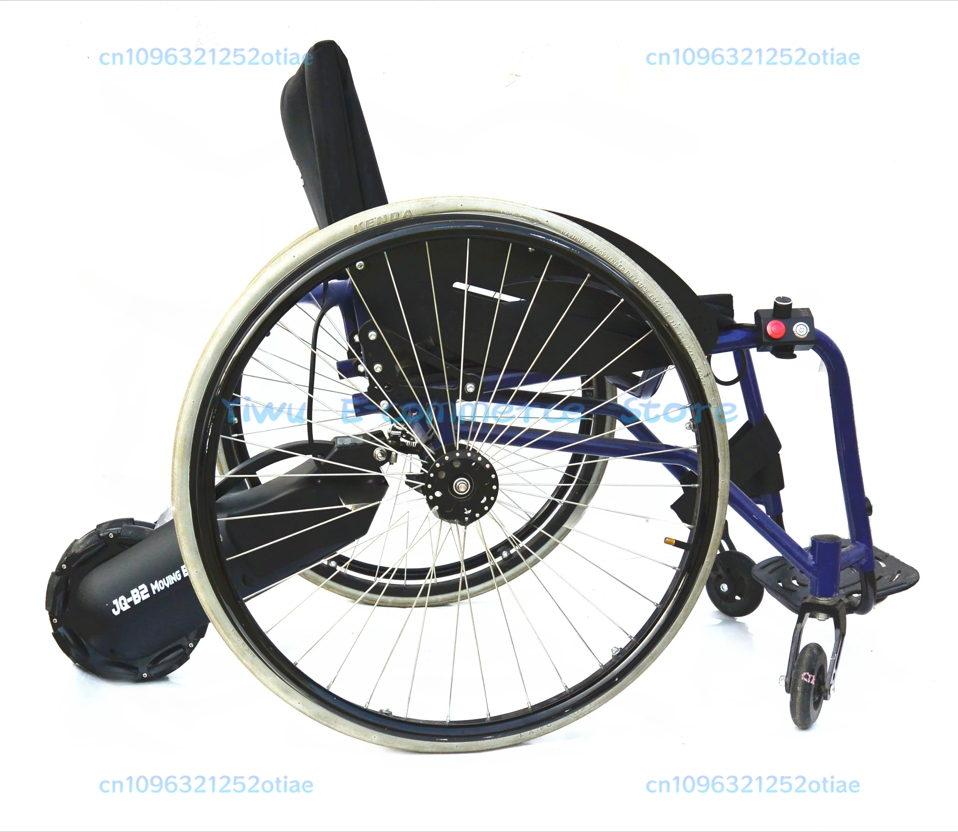 

Power Push Assist Device for Wheelchair Rear Smart Drive Motor Conversion Kit Electric One Wheel for Wheelchair