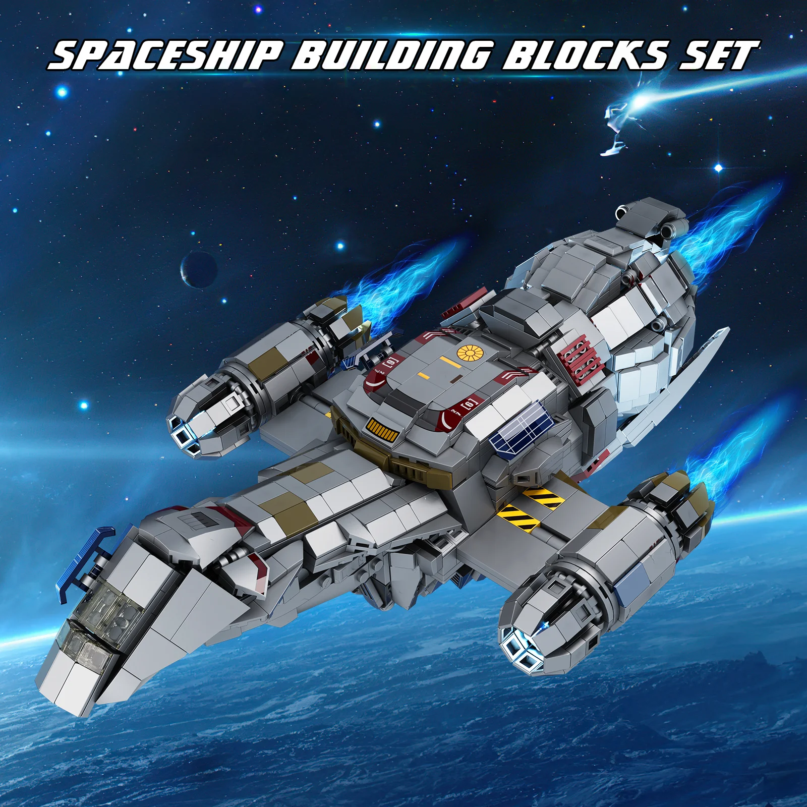

Firefly-class Shuttle Spaceship Building Blocks Set Sci-Fi Space Craft Model Bricks Toy Home Decor Birthday Gift for Adult Space Fans
