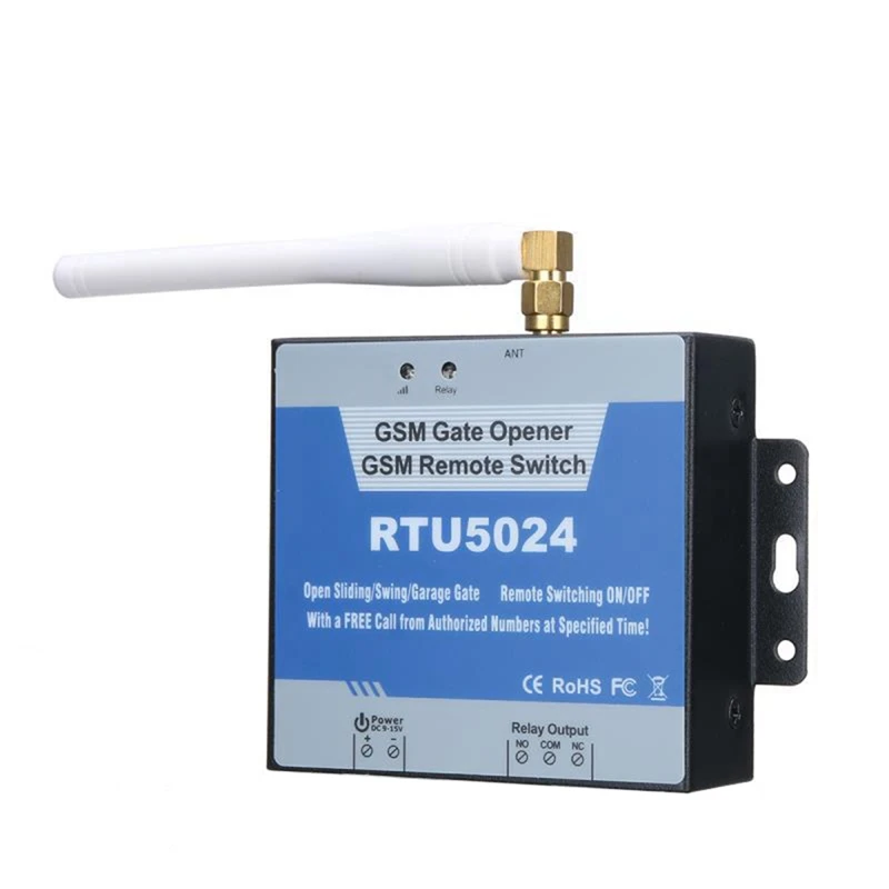 

New RTU5024 2G GSM Gate Opener Relay Switch Remote Control Door Access Wireless Door Opener 850/900/1800/1900Mhz