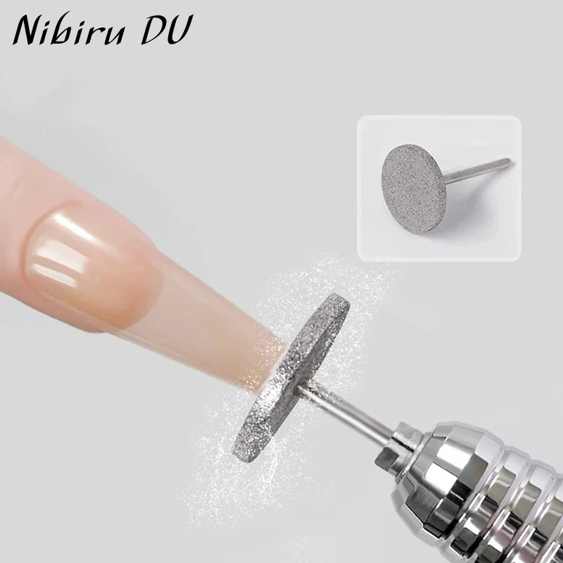 3/1 قطعة مسمار الماس المعادن لقمة ثقب القرص بت للبشرة الميتة الكالس الكهربائية ملف القدم الكالس مزيل Shaf مسمار تلميع بت