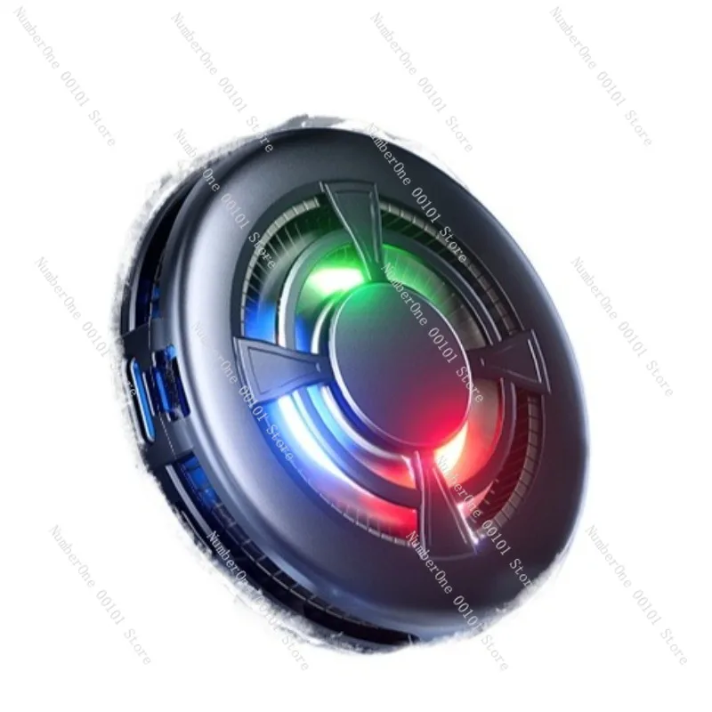 

Артефакт охлаждения радиатора мобильного телефона Магнитная присоска Задний зажим Вентилятор Полупроводниковое охлаждение ледяной и ультра-тихий