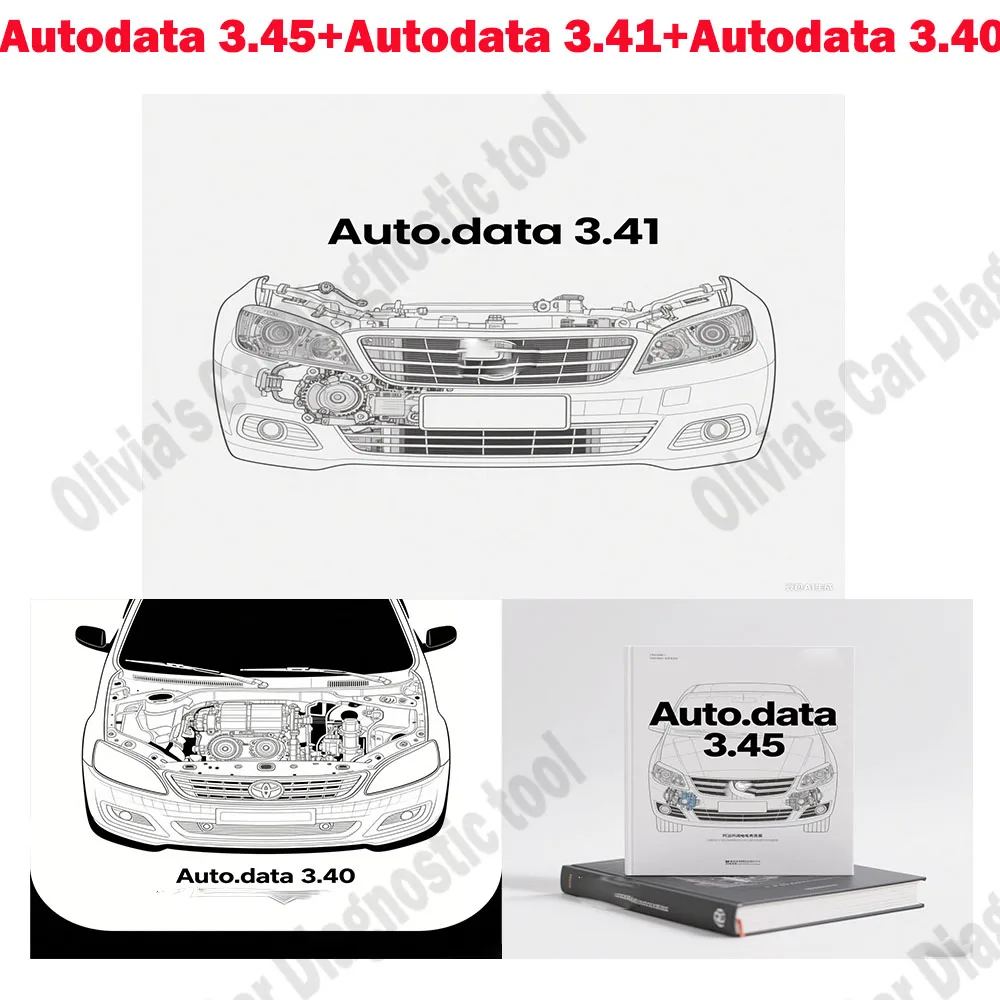 

Autodata 3.45/3.41/3.40 obd2 scanner and Car accessories Auto Car Repair diagnosis Software Multi-languages wiring diagrams data