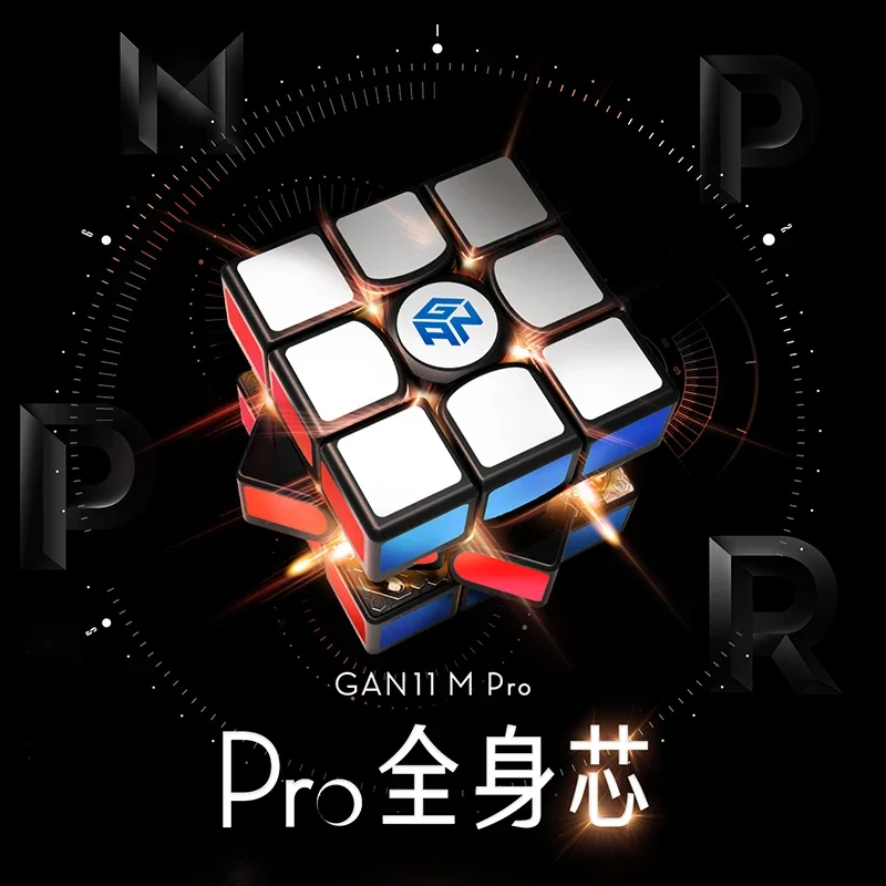 [ECube] GAN 11 M Pro 3x3x3 Magnetic Cube GAN 11 Magic Professional Cube 3x3x3 Speed Cube  Magnetic Puzzle UV Coated