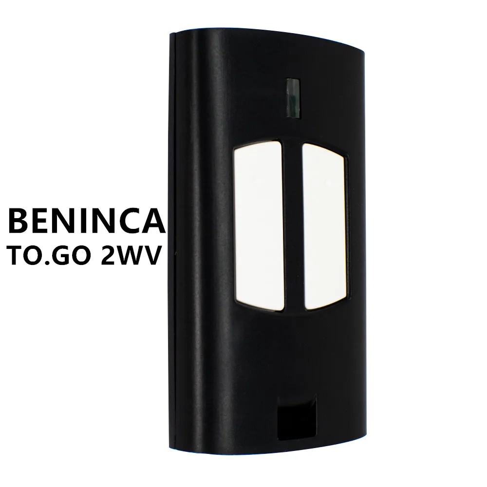 BENINCA TO.GO 2WV Garage Door Remote Compatible with BENINCA TO.GO WV 2WV 4WV 433MHz 433.92mhz Handheld Transmitter