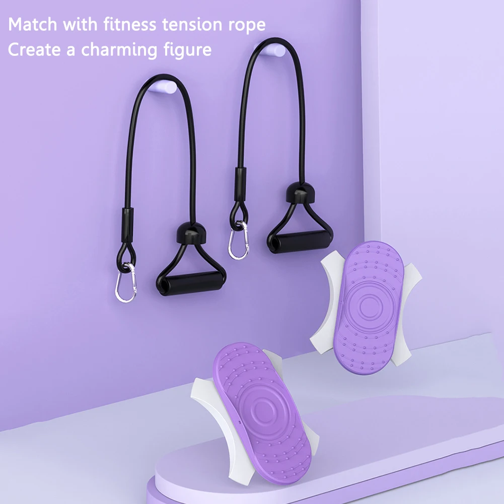 Detached Waist Twisting Disc Silicone Anti-Slip Pad Waist Exercise Twisting Boards Rotatable Lose Weight Mute for Fitness Device