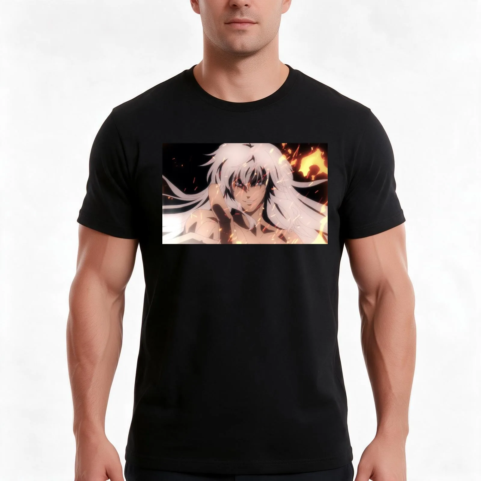 bastard destroyer of darkness T-Shirt Summer Casual Cotton Tee Oversized Streetwear Tops Vintage Graphic Print 100% Cotton