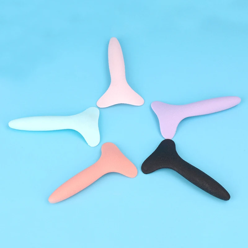 Aplicador de escudo de rímel, cepillo de silicona multifuncional, tapón para pestañas, delineador de ojos, herramienta de maquillaje para ojos, deflector de pestañas