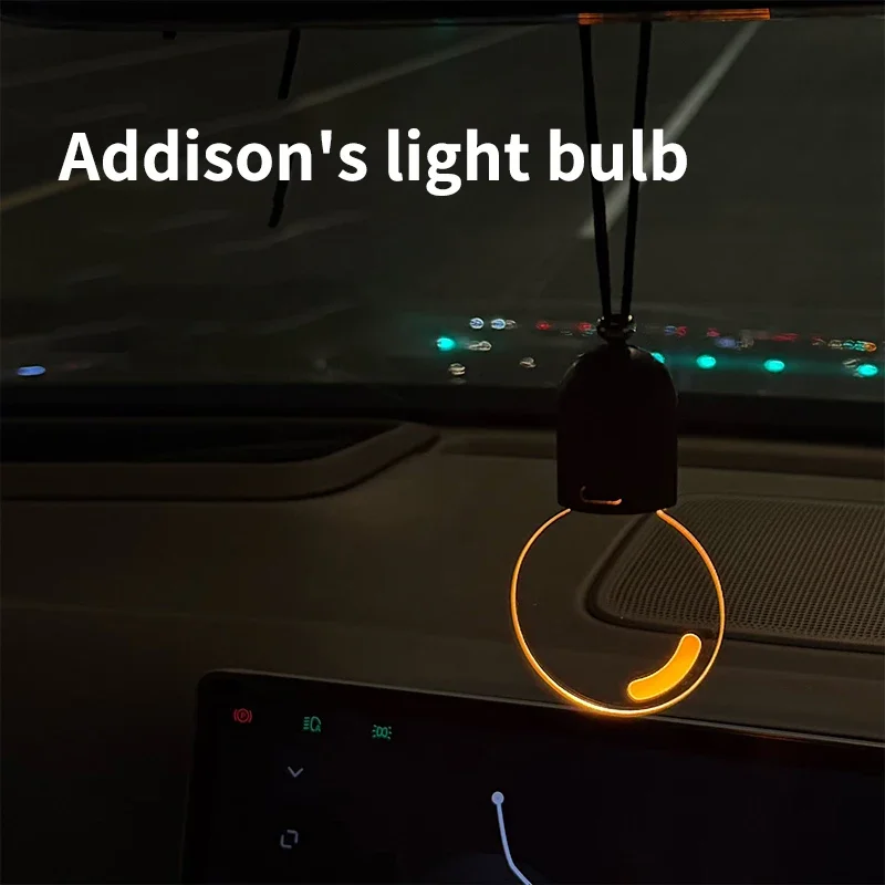 

【Теплый свет】 Автомобильный атмосферный светильник с автоматическим датчиком, подвесной, новинка 2026 года, ночник, автомобильный декор