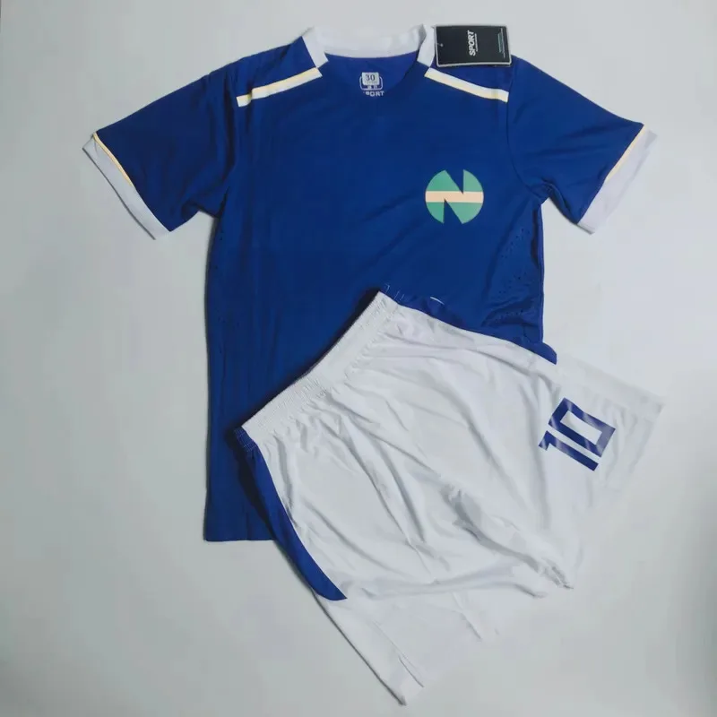 qa156JP アニメ キャプテン・ナンカツ校 番号10 天草翼 サッカーウェア スペイン フランス クラシック トップス ジャージ＆ショーツ