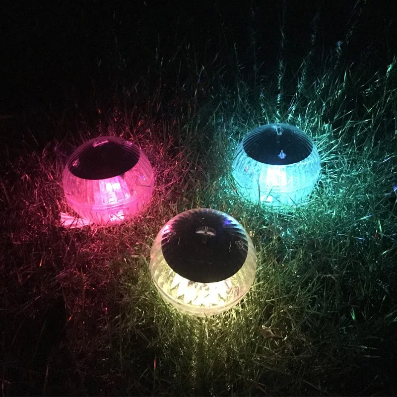 

Disco Light Swimming Pool Waterproof LED Solar Power Multi Color Changing Water Drift Lamp Floating Light Security Dropship