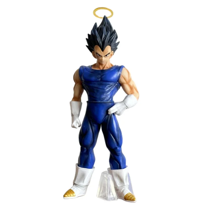 Figurine Dragon Ball Z Vegeta pour enfants, figurine ktFrequency Vegeta, figurines d'action en PVC, modèle de collection, jouets cadeaux, 29cm