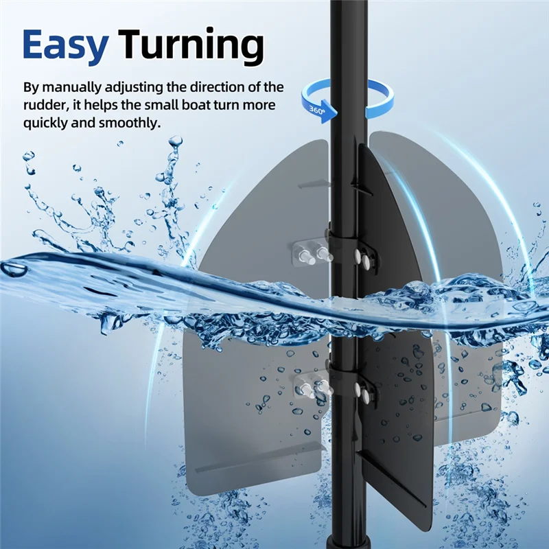 محرك XSXS-التصيد مناسب لملحقات قوارب الكاياك جون - يناسب موديلات الدفع 24-55، يتضمن أفعى مائية نيوبورت لصيد الأسماك كروزية #6