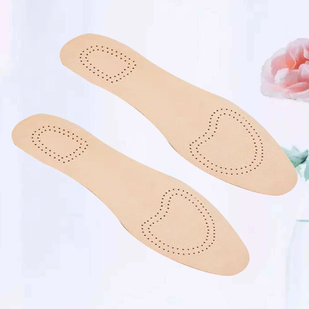 

Comfortable Sheepskin Insole Men and Women Shoe Pads Insoles Summer Breathable Emulsion