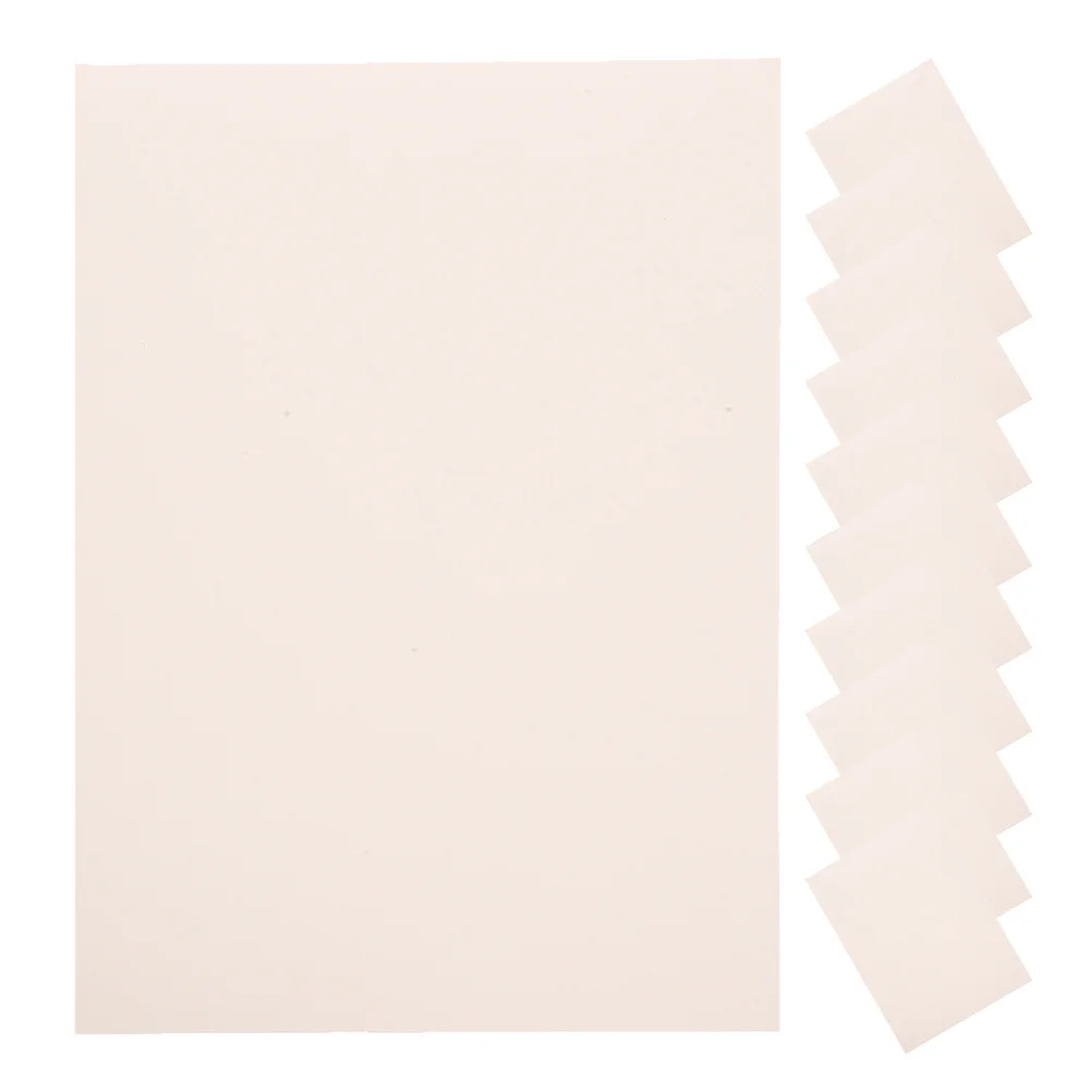 100 Lembar Kertas Transfer Panas Lembaran Sublimasi untuk Pakaian Keramik Cetakan Cerah yang Dapat Dicuci pada Proyek DIY