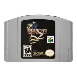 Resident Evil 2 RPG Cosplay N64 Game Card Series USA Version Resident Evil Games Survival Horror Games Animation NTSC Toy Gift