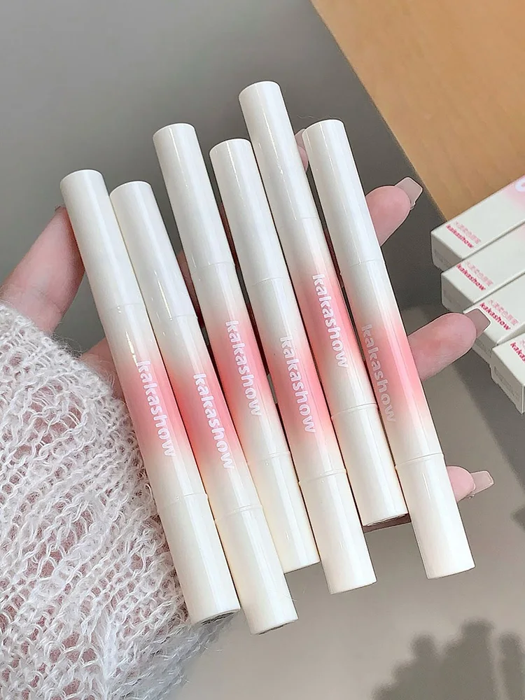 Kakashow miroir aqueux brillant à lèvres fer brosse tête gelée brillant à lèvres hydratant teinte rouge à lèvres Nature lèvres nues maquillage cosmétiques