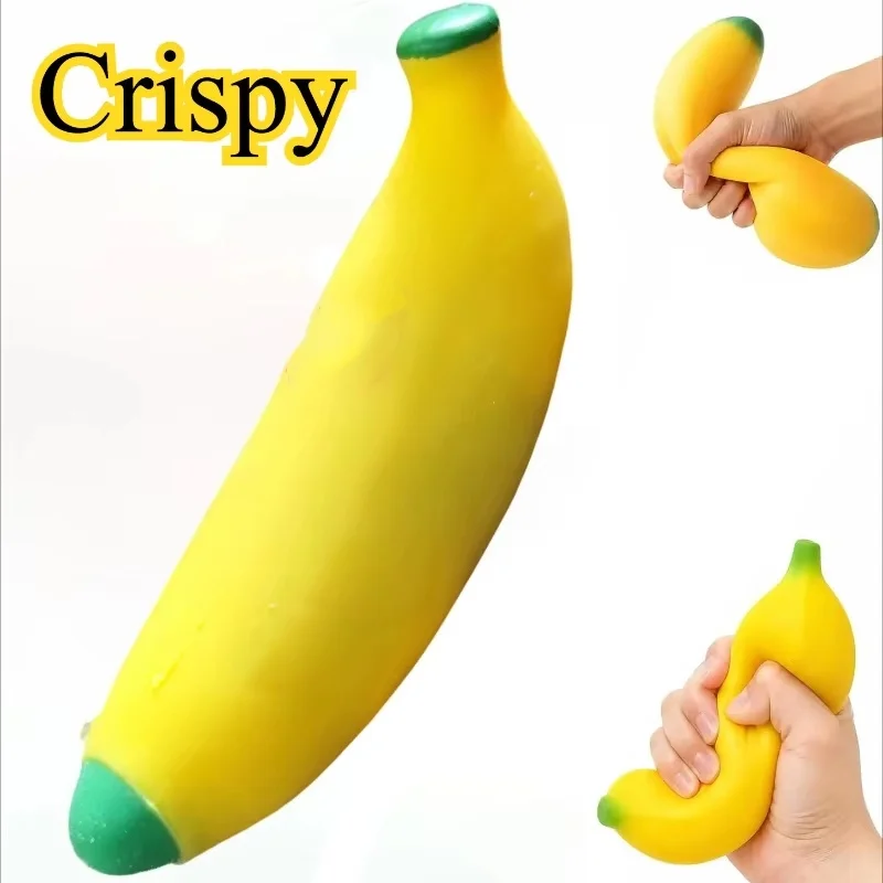 Building Block Crispy Handmade Ball Banana Soap Soft Squishy Toy Stress-relief DIY Homemade Crispy Handmade Squishy Ball Toy view 2