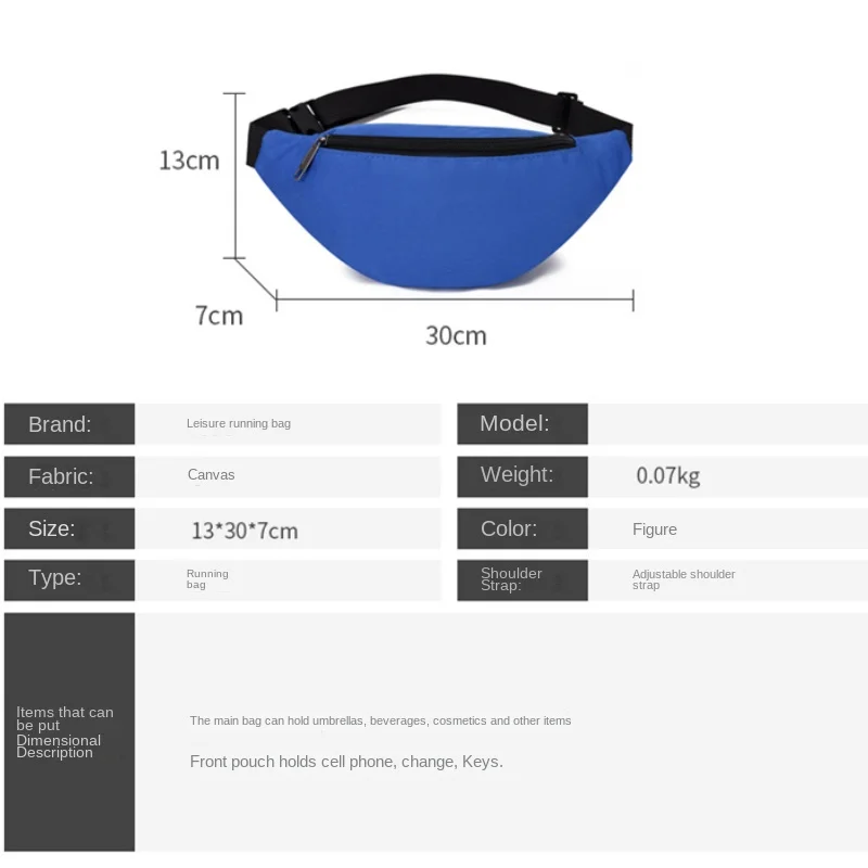 Riñonera táctica impermeable unisex para carreras y senderismo