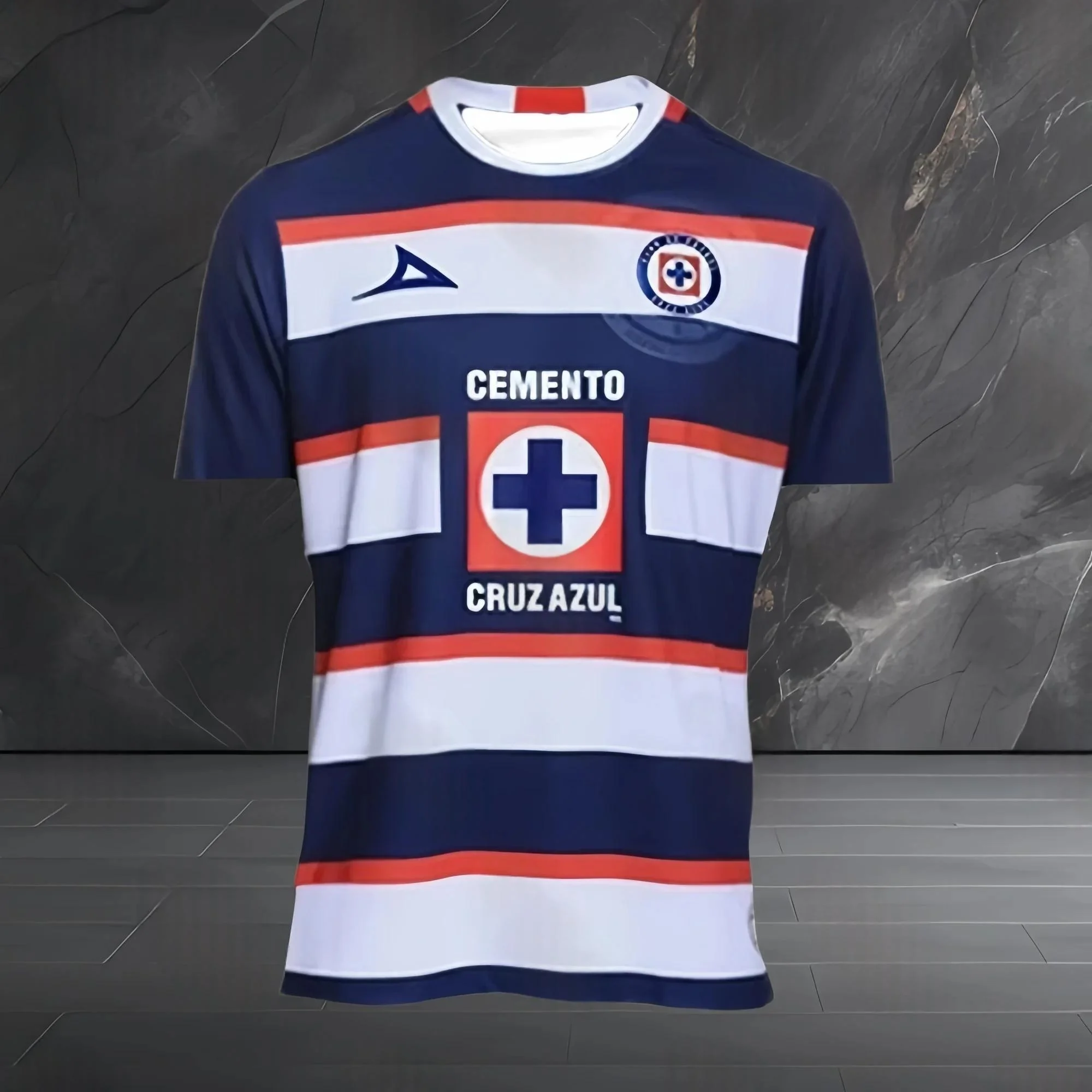 26-27 Neues Cruz Azul Herren Fußballtrikot Y2K Übergroßes Familien-Freizeit-T-Shirt Geeignet für den Alltag – Detail 4