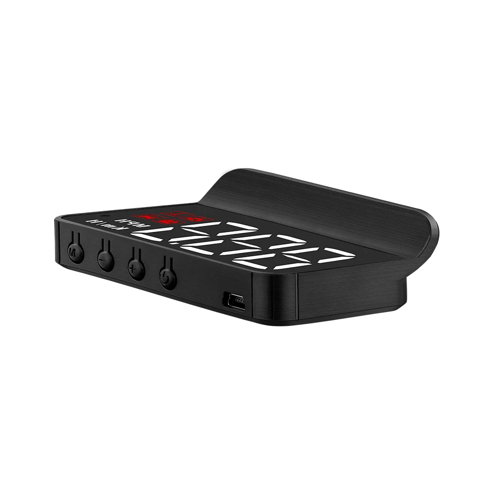 M3 Car HUD OBD2 Head Up Display Large Font Speedometer Water Temp Voltage Single Mileage Projector Plug and Play
