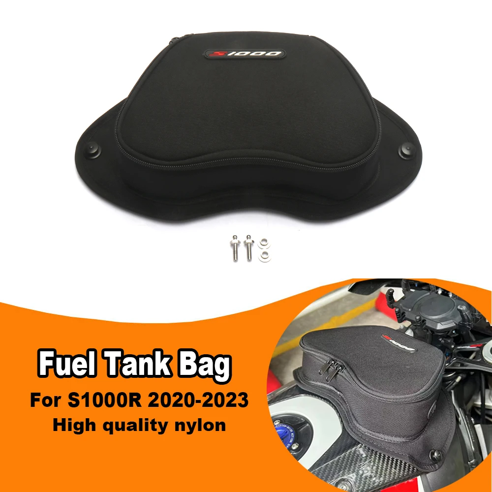 

For BMW S1000RR S1000R S1000 RR 2020-2023 Motorcycle Black Fuel Tank bag luggage Waterproof storage bags kit