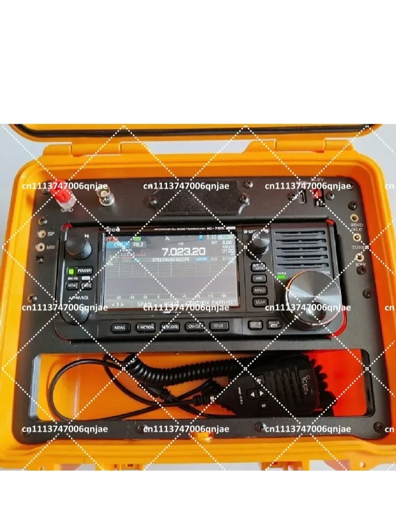 Outdoor Survival Shortwave Radio Box, Emergency Communication Device with Waterproof Box and Metal Panel - view 6
