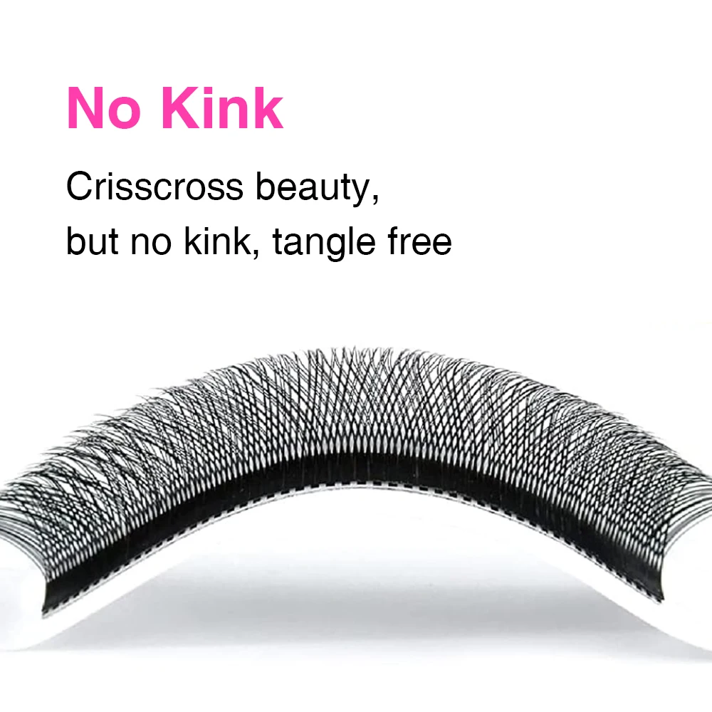 TDANCE YY Eyelashes Extension Two Tip 0.05/0.07 C/D Soft Light Natural Makeup Net Cross Individual Premium Mink False Eyelash