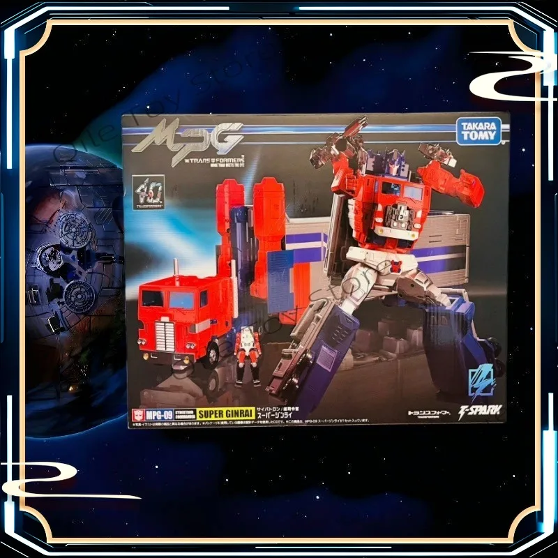 In voorraad TAKARA Transformed Toys MPG-09 Super Shen Renlai + Vervoer OP Commander Action Figure Collection Gift Originele doos