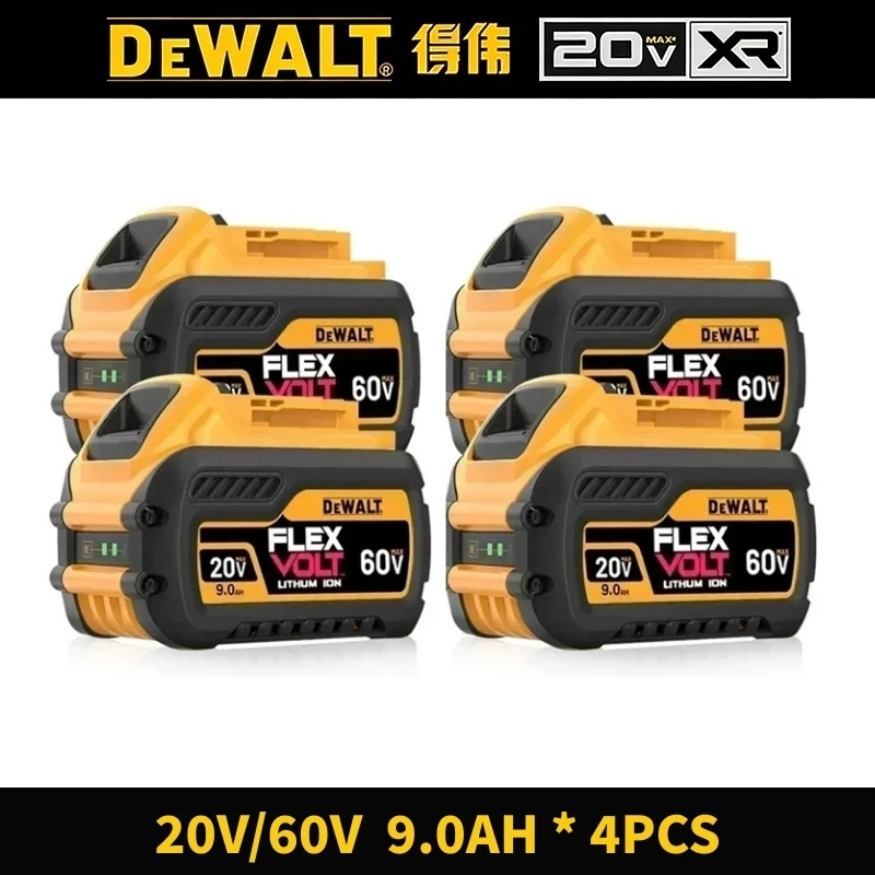 Original DeWALT 20V/60V 9Ah MAX FlexVolt Battery,for DCB606 DCB609 DCB205 DCB206 DCB182 Power Tool Replacement Battery. image 3