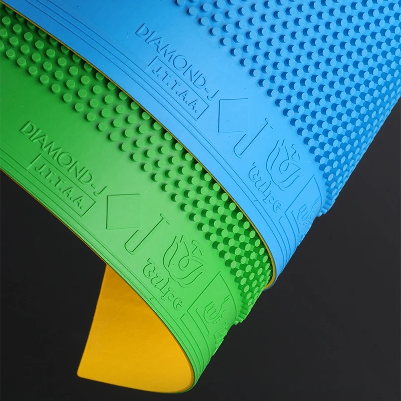 New TULPE Green Blue Red Table - Table Tennis Xiom Rubber review and price