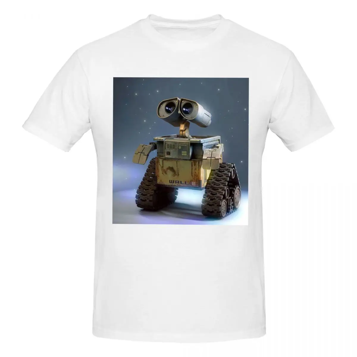 WALL-E T-Shirt for Men Cotton Plus Size T Shirts Men's Tees Short O-Neck Summer Clothes Tops S-6XL