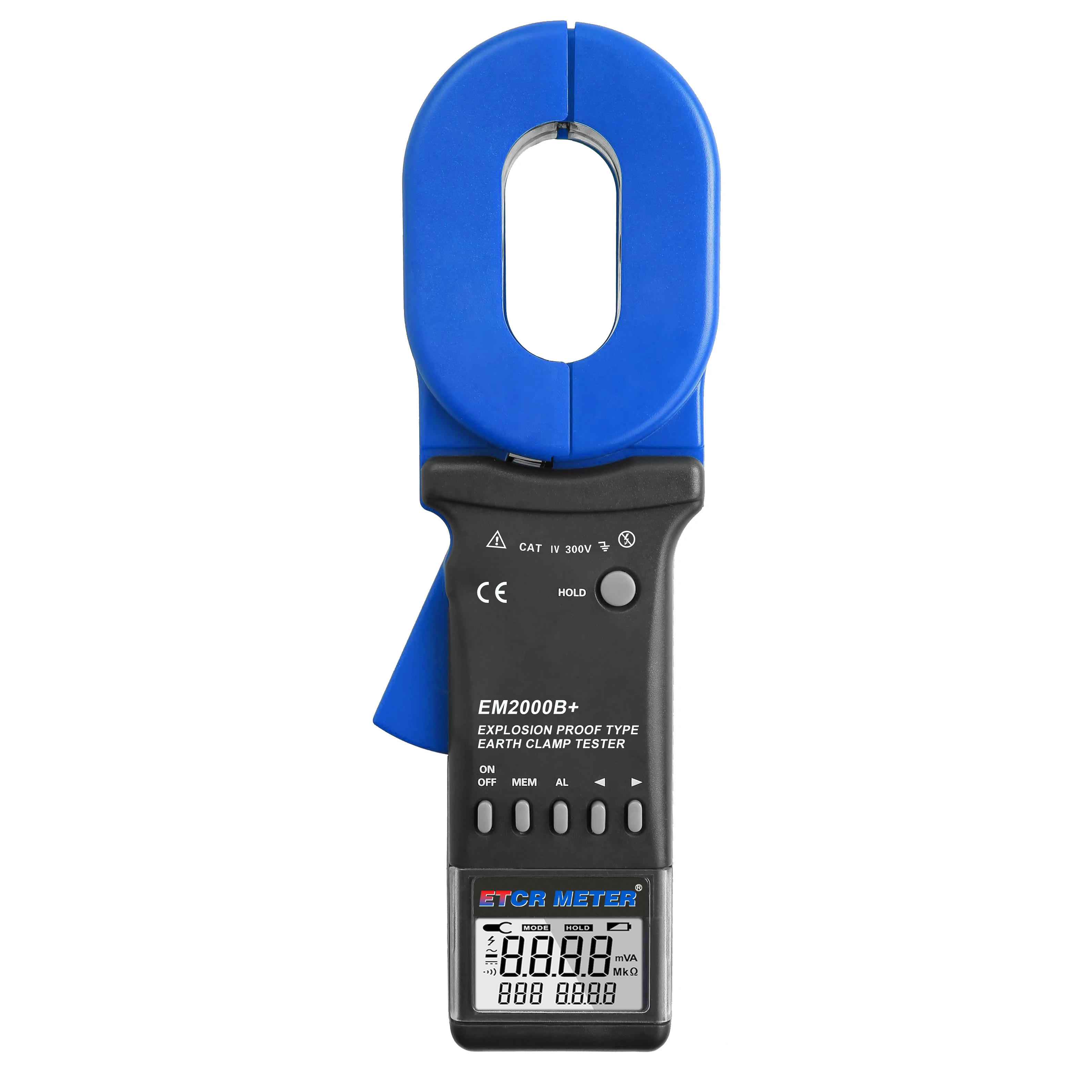 EM2000B+ Clamp Earth Resistance Tester Meter Factory OEM, ODM