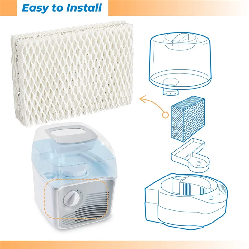 AC39-Relion RCM-832 Procare PCWF813 PCCM-832N 4-Pack استبدال فلتر المرطب للمساواة