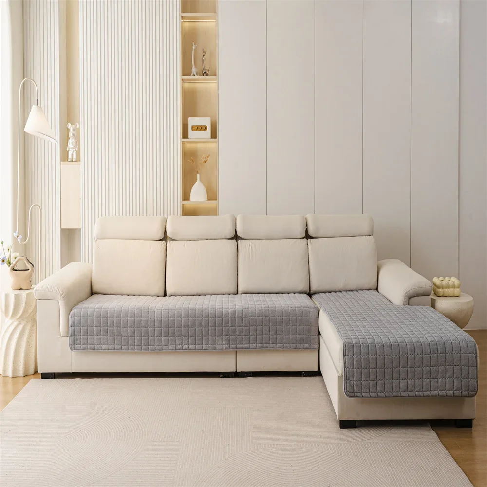 2025 New High Sense Anti-cat Scratch Cushion Blanket Leather Sofa Cover Cover Cloth Towel