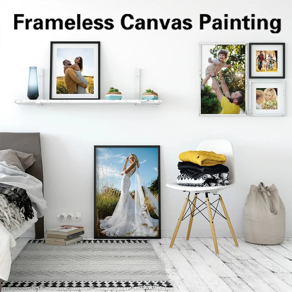 1Pc Frameless Perso…