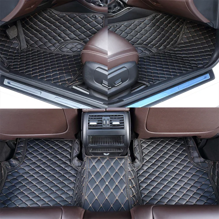 Car Floor Mats Factory Auto Accessories for Hyundai EQUUS COUPE LAFESTA Custom Leather Car Floor Mats Car Mat