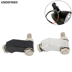 Kit de extensión de soporte de bloque de montaje de faro de motocicleta para Harley Touring Sportster Softail Bobber Chopper Cruiser Universal