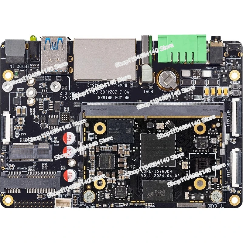 

For AIO-3576JD4 6T Hashrate AIOT Core Board 4K120 Edge Computing Large Model