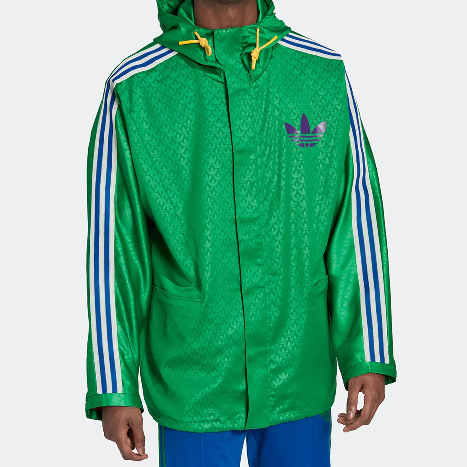 

Adidas Originals Trefoil Autumn Mens Windproof Sports Jacket IB3440