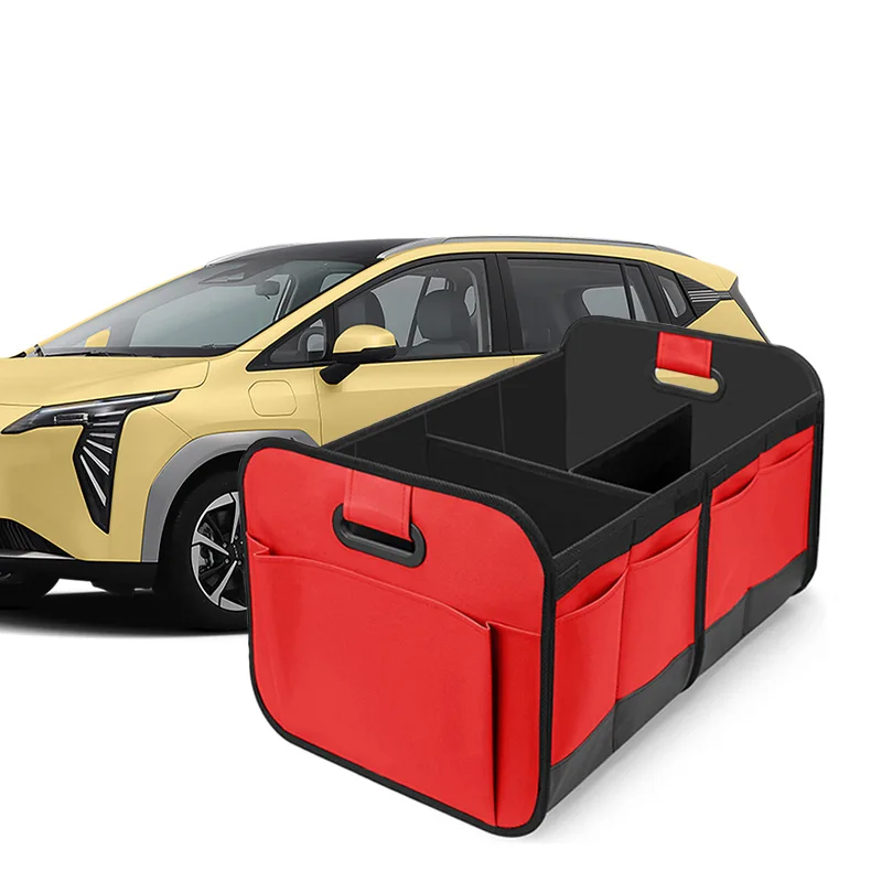 

Car Trunk Storage Folding Box, Oxford Cloth Large Capacity Car-mounted Storage Box, Car Interior Organizer Box